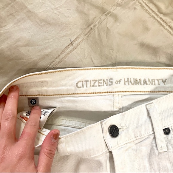 Citizens of Humanity Off-White size 25 jeans - Picture 3 of 4
